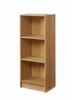Essentials 3 4 Tier Cube Bookcase Display Shelving Storage Unit Wood Furniture