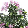 Large Potted Pink Wisteria Artificial Flowers Fake Plants Tree Home Garden Decor