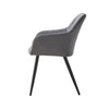 2 Pcs Dining Chairs Armchair PU / Velvet Kitchen Dining Room Restaurant Office