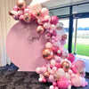 Balloon Arch Garland Chorme Metallic Balloons Globos Happy Birthday Party Decor
