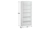 Maine Deep Bookcase - Black