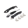 Silicone Scraper Caulking Grouting Sealant Finishing Cleaning Remover Tool Kit