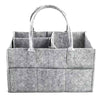 Felt Baby Diaper Caddy Nursery Storage Wipes Bag Nappy Organizer Container UK