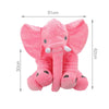 24"Large Soft Cute Pillow Plush Stuffed Elephant Animal Toy Teddy Bear Kids Gift