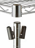 3 Tier Chrome Metal Storage Rack/Shelving Kitchen/Office/Garage Unit Castors