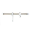 Perfect Chrome Shower Kit Adjustable Slider Riser Rail Bar Bracket with Fitting