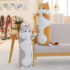 50/70/90cm Long Cute Cat Doll Plush Toy Soft Stuffed Kitten Sleeping Pillow UK