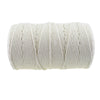 UK 200m 100% Natural Beige Cotton Twisted Cord Craft Macrame Artisan String 3mm