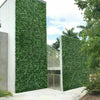 3M (24Pcs) Artificial Faux Ivy Leaf Hedge Garden Fence Privacy Screen Wall Cover