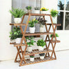 Large Sized Tough Stable Flower Pots Storage Shelf 8Tier Stable Plant Rack Stand