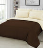 Plain Duvet Cover & Pillowcase Reversible Bedding Set or Fitted Sheet