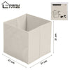Non Woven Fabric Baskets Storage Box Cube Toy Magazine Bookcase Shelf 31x31x31cm