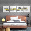 10X 60x30CM 6MM Panel 3D Tile Brick Wall Stickers Self-adhesive Wallpaper Foam