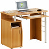 Computer Desk with Cupboard Shelves Storage for Home Office - Piranha Elver PC 1