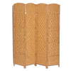 4/6 Panels Wooden Room Divider Folding Privacy Screen Space Separator Partition