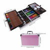 145pc Artists Aluminium Art Case Colouring Pencils Painting Set Childrens/Adults