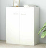 Small Sideboard Cupboard Cabinet White Storage Unit Hallway Bedroom Office Slim
