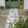 Extra Large Outdoor Garden Rugs Soft Tufted Pile Geometric Mats Rain Resistant