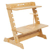 Extra Wide Standing Desk Converter Height-Adjusta