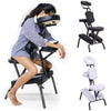 Tattoo Chair Massage Stool Portable Adjustable Folding Facial Beauty Salon Chair
