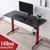 1.4m Racing Gaming Office Desk with Gamepad Holder Cup Holder Headphone Home