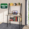 Computer Desk Bookshelf PC Office Workstaion Table Storage Cabinet Study Home UK