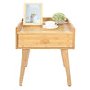 1 Drawer Small Wooden Bedroom Bedside Cabinet Furniture Nightstand Side Table