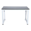 Modern Black Computer Desk Writing PC Table Laptop Home Office Workstation 120cm