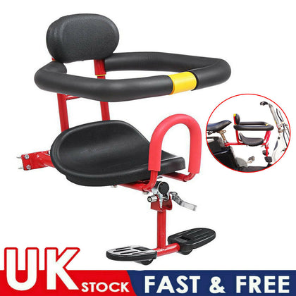 Kids Bicycle Chair Bike Safety Toddler Child Seat Front Safe Stable Carrier Baby