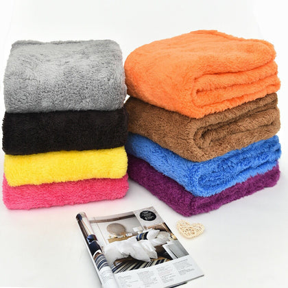 Teddy Fleece Super Soft Warm Throw Sofa Blanket,130 x 170cm-Choice of 8 Colours
