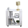 White Bedside Table Drawer Cabinet Small Side End Table Nightstand Storage Shelf
