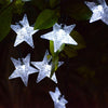 100-20LED SOLAR POWERED RETRO BULB STRING LIGHT GARDEN OUTDOOR FAIRY SUMMER LAMP