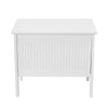 Small Ottoman Blanket Toy Box Chest Bench Seat Storage Cabinet 50 cm