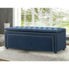 Large Chesterfield Storage Ottoman Bench Box Widnow Seat Stool Bedroom Footstool