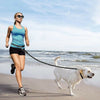 Hands Free Dog Walking Belt Pet Running Lead Waist Belt Jogging Hiking Coupler
