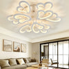 Modern 3/5/9 Heads Flower Ceiling Lights LED Chandelier Lamp Bedroom Living Room