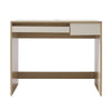 Simple Budget Computer Desk Wooden Small Table With Sliding Drawer Tray