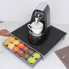 Coffee Pod Holder Tassimo Nespresso Dolce Gusto Capsule Drawers Stand Revolving