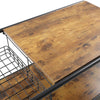 Coffee Table Vintage End Table Living Room Centre Table Rectangular Side Table