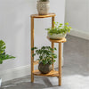 Aesthetic 3Tier Plant Stand Bonsai Flower Pot Holder Premium Bamboo Stand Indoor
