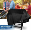 Heavy Duty BBQ Cover Waterproof Barbecue Grill Protector Outdoor Cover XXL Black