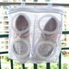 Sneakers Trainers Shoes Boots Washing Bag Mesh Laundry Protector Net Dry Hanging