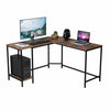Corner Computer Desk L-shaped PC Table Workstation Home Office Study Furniture