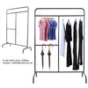 Clothes Rail Hanging Coat Stand Rack Shelf Storage Wardrobe Organizer Home Shop