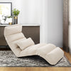 Folding Lazy Floor Sofa Chair Lounge Seat Adjustable Sleeper Seat Couch w/Pillow