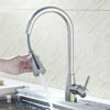Kitchen Sink Mixer Tap Fauce Swivel Spout Pull Out Spray Single Lever Basin Mono
