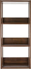 Modern Industrial Bookcase Vintage Retro Display Cabinet Rustic Open Shelf Unit