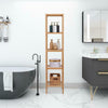 Bathroom Shelf 5/6Tiers Multifunctional Storage Rack Shelving Unit Bookcase UK