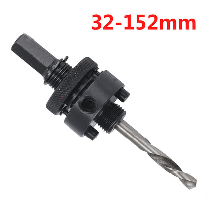 Hole saw kit Metal 32mm - 54mm Circle Cutter Drill Wood/Plasterboard Ceiling UK