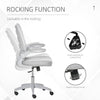 Mesh Office Chair Home Swivel Task Chair w/ Lumbar Support, Arm, Grey